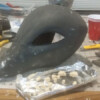 Teeth have been sculpted from Sculpey II Translucent