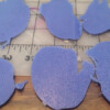 Texture tools made from silicone. I lifted these textures from various objects and used one to texture the nose