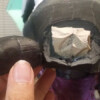 I've cut off the nose to reveal the rondo. I'll be sculpting and replacing this with a silicone nose