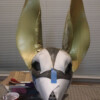 Ears now painted with Krylon Specialty Gold paint